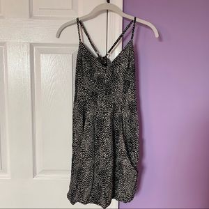 Black & white cocktail dress